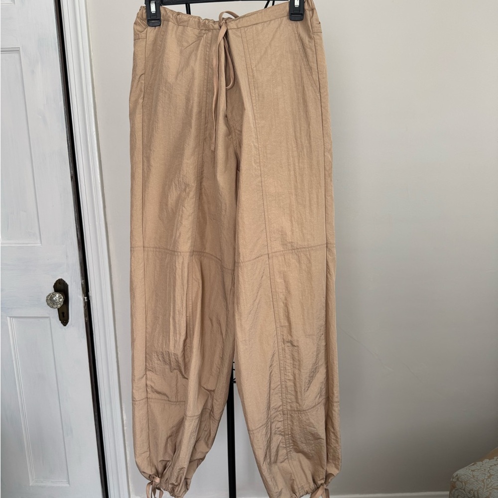 Wide leg cuffed Pants